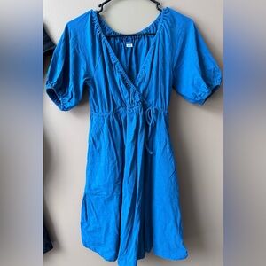 Old Navy blue Maternity dress